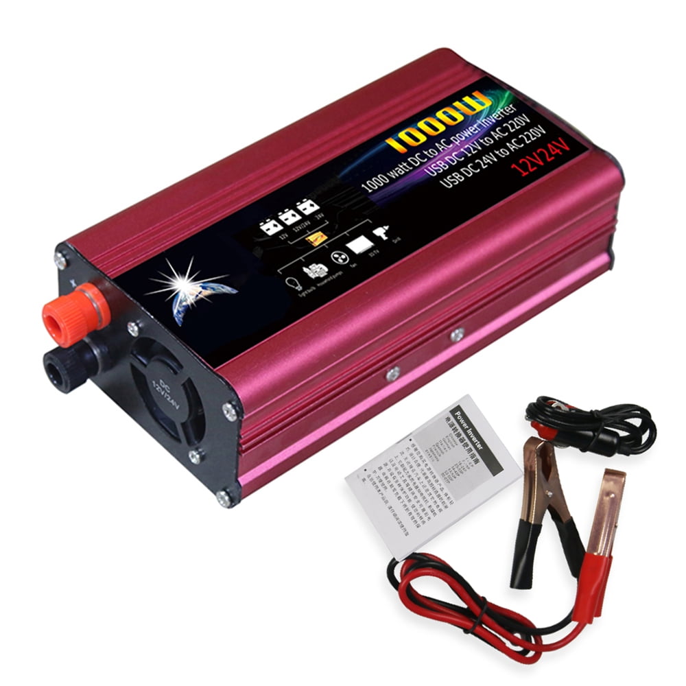 Car Power Inverter LED Indicator Power Converter