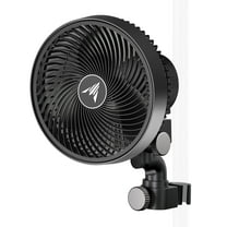 AC Infinity CLOUDRAY A6, Grow Tent Clip Fan 6” with Redesigned Long-Life EC Motor, Custom 10 Dynamic Wind Speeds, Weatherproof IP-54, Manual Swivel, for Hydroponics Circulation Cooling