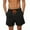 Black, variant on Floenr Mens Shorts,Men's Swimwear Running Surfing Sports Plus Size Beach Shorts Trunks Board Pants