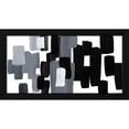 thumbnail image 2 of Lanie Loreth 18x11 Black Modern Wood Framed Wall Art Titled - Modern Grooves II, 2 of 6