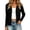 Black, variant on Staron Women Zip Hooded Lightweight Soft Long Sleeve Solid Casual Basic Slim Fall Spring Sweater Jacket, Black M