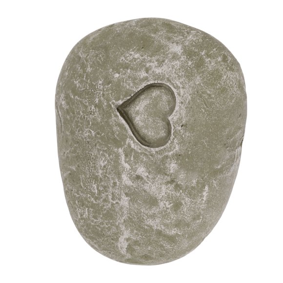 Pet Memorial Garden Stone, Resin Pet Memorial Gift In Loving Memory Paw Print Stone For Dogs Or Cats