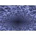 thumbnail image 1 of Ahgly Company Machine Washable Indoor Rectangle Transitional Light Slate Blue Area Rugs, 8' x 10', 1 of 7