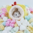thumbnail image 3 of Cheers.US Winter Warm Cute Hamster Cotton House Small Animal,Pig Accessories,Soft, Pet Supply, Washable, Easy to Apply, 3 of 15