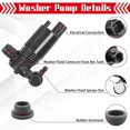 thumbnail image 2 of Bomba lavaparabrisas compatible con Ford Edge Explorer Fiesta Lincoln Mkt Mkx, 2 of 5