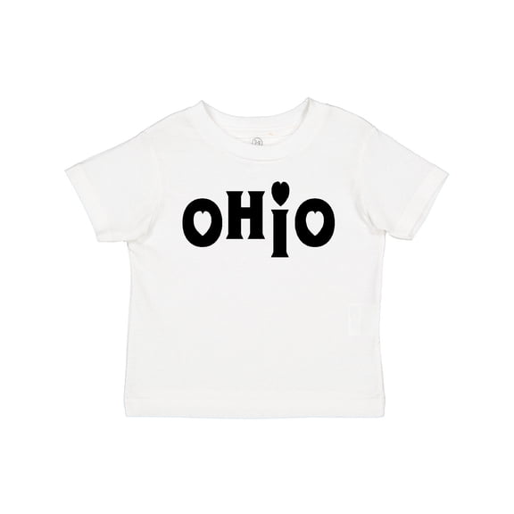 Inktastic Ohio Hearts Boys or Girls Toddler T-Shirt