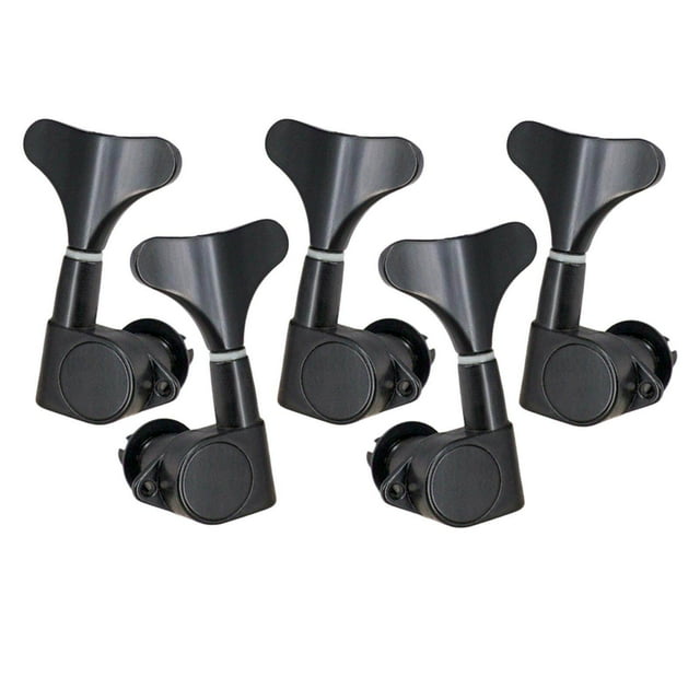 pitrice Chaîne Tuning Peg Tuner Scellé Machine Tête Bouton Accs Chaîne pour Partie Basse Noir 2L3R