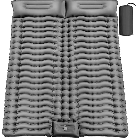 Colchoneta Inflable Doble para Camping Yuzonc de 10 cm de Grosor