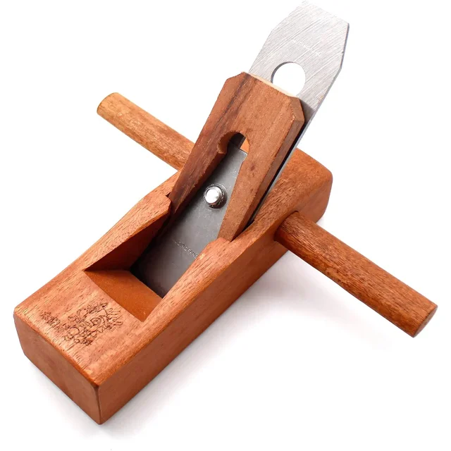 Cepillo para trabajar la madera, cepillo manual para madera, herramienta de chaflán de carpintero de 185 mm de largo, hoja de sierra de cinta, herramienta para cepillar y cortar madera