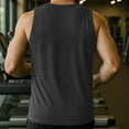 thumbnail image 5 of Blczomt Lightweight Tank Tops Men Summer Shirt Sleeveless Tops Crew Neck Black Quick Dry Breathable Tank, 5 of 8