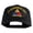 Black, variant on 1st Armored Division Old Ironsides Patched Solid Cotton Twill Pro Style Cap - Navy OSFM