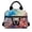 Butterfly Sky Art, variant on POLERO Washable Insulated Thermal Lunch Tote for Daily Use Picnic, Aluminum Film Material Large Capacity Lunch Bag, Shark with Thunder & Lava Art Print