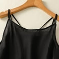 thumbnail image 5 of Gfyviroh Women's Cami Tops Cotton Linen Thin Comfortable Lounge Tops Loose Criss-cross Back Sleeveless Casual Tops, 5 of 7