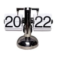 thumbnail image 1 of Flip Clock Vintage Desk Clock Retro Flip Down Clock Flip Digital Clock Mechanical Clock Auto Flip Clock Table Clock Battery Powered Internal Gear Operated Clock For Home Déc, 1 of 9