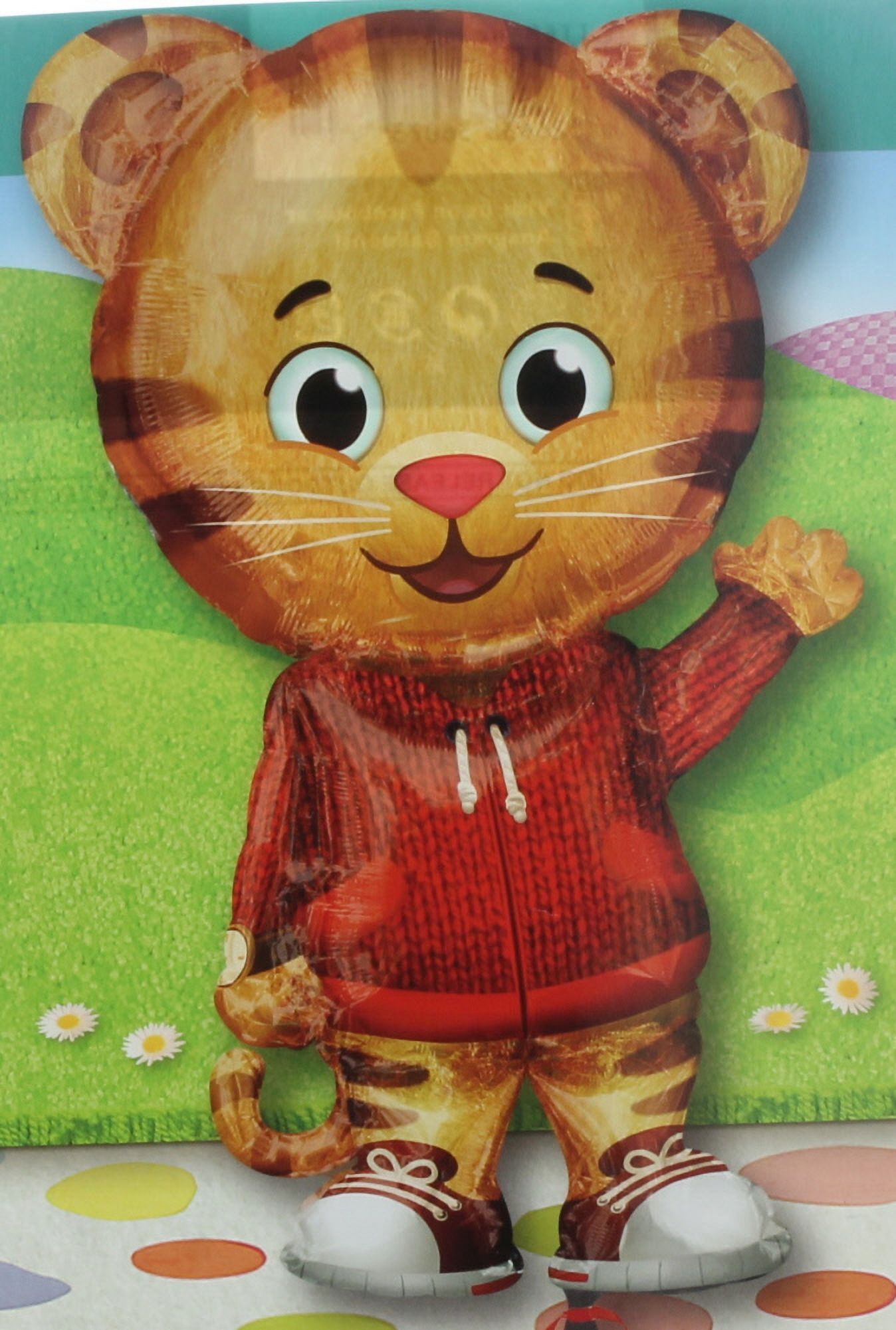 XL 31" Daniel Tiger's Neighborhood Mylar Foil Balloon Super Shape Mr. Rodgers