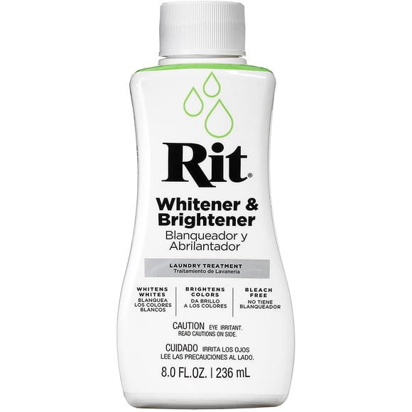Tratamiento de lavandería, blanqueador y abrillantador Rit Dye, 240 ml