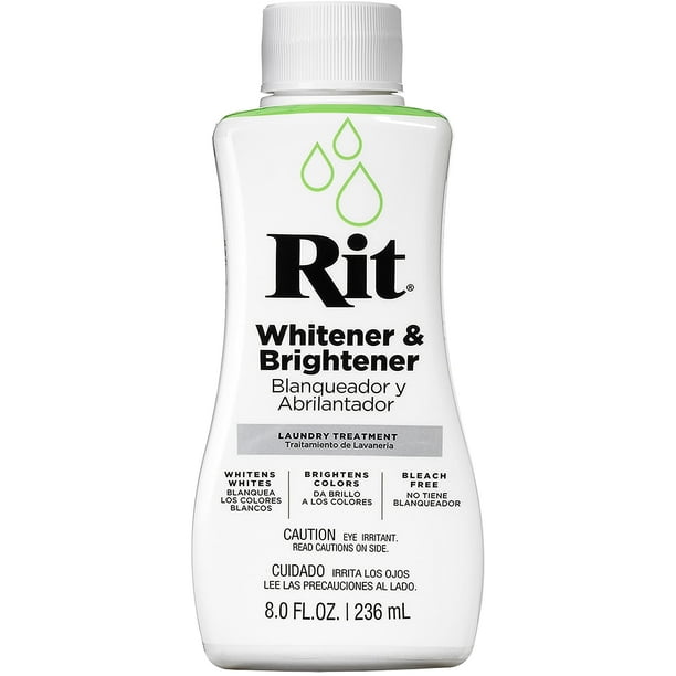 Tratamiento de lavandería, blanqueador y abrillantador Rit Dye, 240 ml