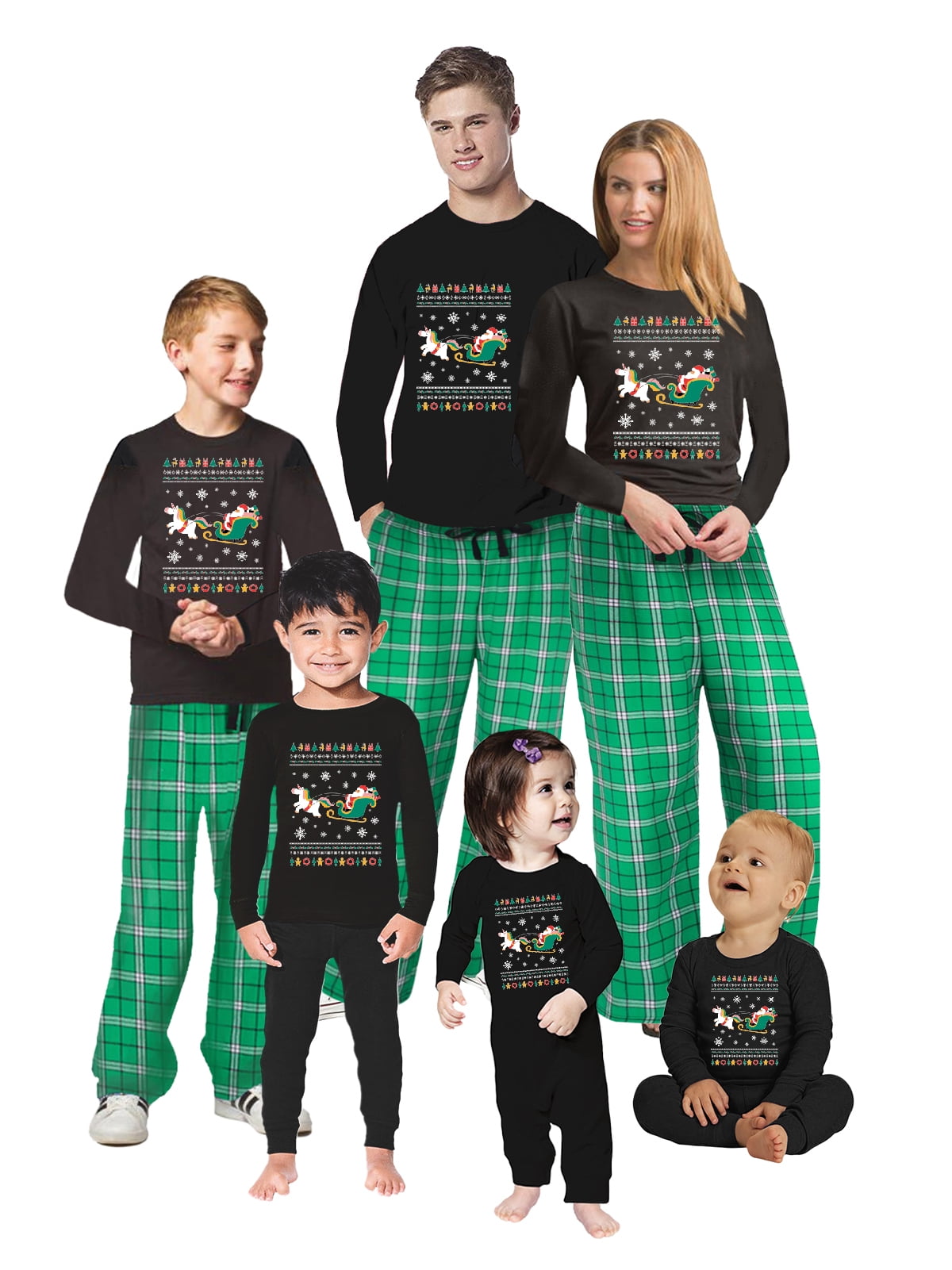 Family Matching Christmas Pyjamas Elf Pajamas for Kids Boys Xmas Pjs Girls Gifts Women’s Nightwear Mens Outfit