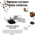 thumbnail image 2 of Nispira K Series Charcoal Water Filter Pods Replacement For Keurig 2.0 Coffee Maker, K-Supreme, K-Slim, K-Express, K-Select, K-Classic, K-Duo Plus, K-Elite, K-Iced, K-Cafe, 6 Packs, 2 of 8