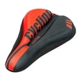 thumbnail image 2 of Mountain Bike Comfort Soft Gel Pad Cushion Saddle Seat Cover Bicycle Cycle Bike accessories Red, 2 of 6