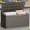Light Brown, variant on Uforic 100 Gallon Deck Box, Lockable Resin Outdoor Storage Box, Waterproof Outdoor Container for Patio Garden, Dark Gray