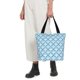 thumbnail image 5 of Disketp Blue Fish Scale Texture for Women’s Casual Shoulder Tote Bag Cross-body Handbags for Shopping, Travel and Daily Use, 5 of 6