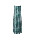 thumbnail image 5 of DondPO Maxi Dress for Women Sundresses for Women Women‘s Sling Floral Long Dress Sleeveless Beach Long Dress Summer Dresses Womens Dresses Sky Blue Dress L, 5 of 5