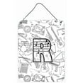 thumbnail image 1 of Carolines Treasures CJ2007-RDS1216 Lettre R Lettres Musicales Impressions Murales et de Porte, 1 of 1