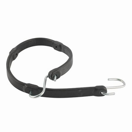 Erickson 5/8 In. x 32 In. Adjustable Rubber Tarp Strap, Black 6736
