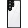thumbnail image 6 of for Samsung Galaxy S23 Ultra Case 5G,Transparent Back,TPU Frames,Scratch-Resistant,Precise Camera Holes Slim Shockproof Protective Phone Case for S23 Ultra (Black), 6 of 13