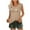 B-Khaki, variant on GERsome Cap Sleeve Tank Tops for Women U Neck Spring Summer T-Shirt Casual Workout Tee Shirts S-3XL