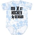thumbnail image 3 of Inktastic My 1st Hockey Season Boys Baby Bodysuit, 3 of 5