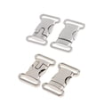 thumbnail image 4 of 2x2 Piezas de Metal, Hebilla de Liberación Lateral, de Cordón, Collar para Mascotas, Plata, 3,5x2,0 Cm, 4 of 10