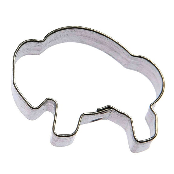 Mini Buffalo Cookie Cutter 1.75 in