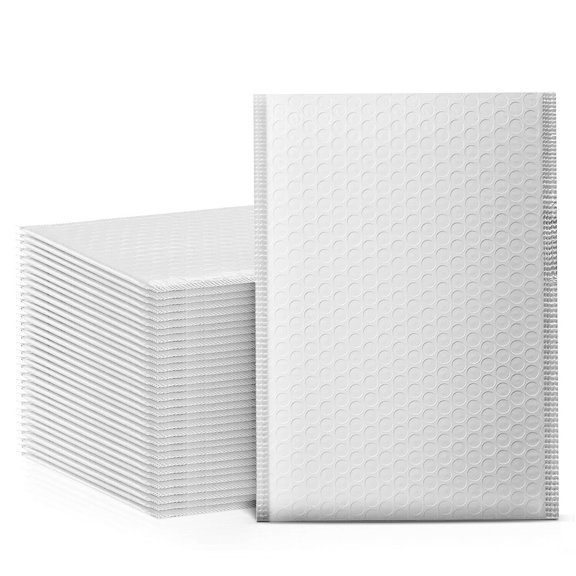 Liwarace Any Size Poly Bubble Mailers Shipping Mailing Padded Bags Self Seal Envelopes