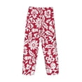 thumbnail image 5 of Balery Red Flowers print Men's Pajama Pants,Ultra Lightweight Pjs,Lounge Pant-XX-Large, 5 of 9