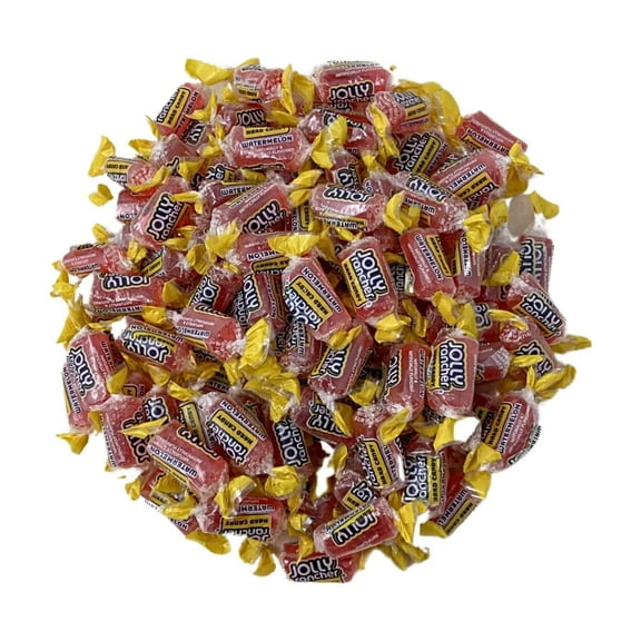 Jolly Ranchers Hard Candy 1.5lbs- All Watermelon Individually Wrapped Delicious Fresh Candy 1.5, 24oz (Packaging Might Vary)