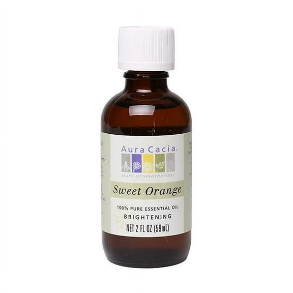 Aura Cacia Essential Oil - Brightening Sweet Orange - 2 oz