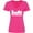 Hot Pink, variant on Inktastic New Orleans Skyline Grunge Women's V-Neck T-Shirt