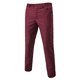 thumbnail image 4 of ICHUANYI Clearance Men's Fashion Suit Jacket + Vest + Suit Pants Three-piece Suit(Wine, XXL) Ichuanyi Ichuanyi, 4 of 6