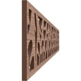 thumbnail image 3 of Ekena Millwork 46 1/4"W x 6"H x 3/8"T Manton Fretwork Moulding, Walnut, 3 of 13