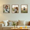 thumbnail image 7 of 11x14 Picture Frame, Brown 11 by 14 Photo Frame for Wall Gallery Display, Single, 7 of 7