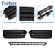 thumbnail image 4 of Rebajas Únicas No.8XA807681 Parrilla del Parachoques Frontal Inferior para Audi A1 2015-2018 Negro Frontal 1 Juego, 4 of 6