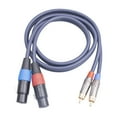 thumbnail image 4 of Cable XLR a RCA Estéreo HiFi Hugo 3 metros Cable de audio, 4 of 9