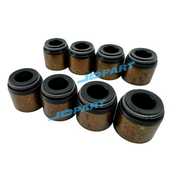 Lot de 8 Joints d'Huile pour Moteur Mitsubishi 4DQ7 Pièces de Rechange