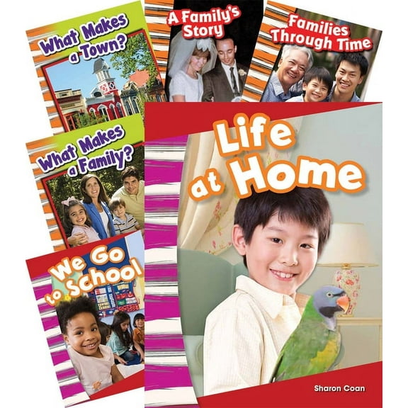 Social Studies: Informational Text: Community and Family 6-Book Set (Other)