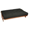thumbnail image 3 of Sorra Home - 8 inch Gel Memory Foam Futon Mattress, Full Size - Suede Black, 3 of 8