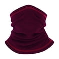 thumbnail image 1 of Cache-cou pour Femmes Enfants, Cache-Cou Cache-Cou d'Hiver en Molleton, Cagoule Couvre-Visage et Cou pour Temps Froid, Masque Facial Coupe-Vent pour Garçons Filles Rouge Melon D\'eau, 1 of 3