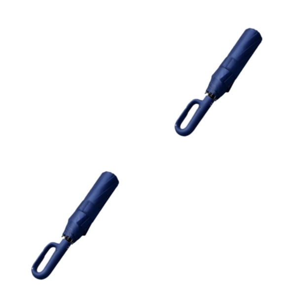 Yuarrent Paraguas automático reforzado fuerte de 125 cm Paraguas lluviosos plegables Type3 NO3