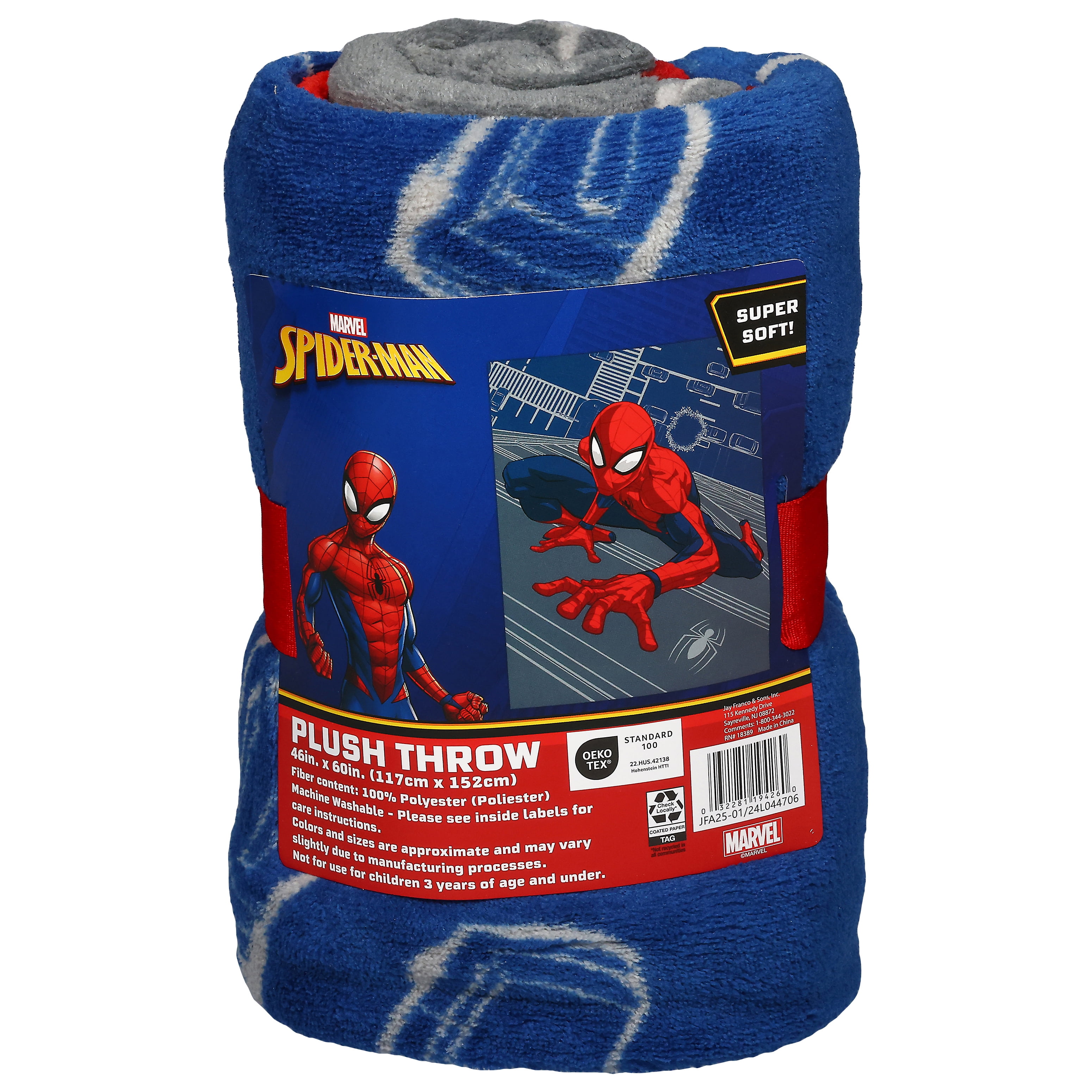 46 x60 Marvel Spider Man Throw Blanket